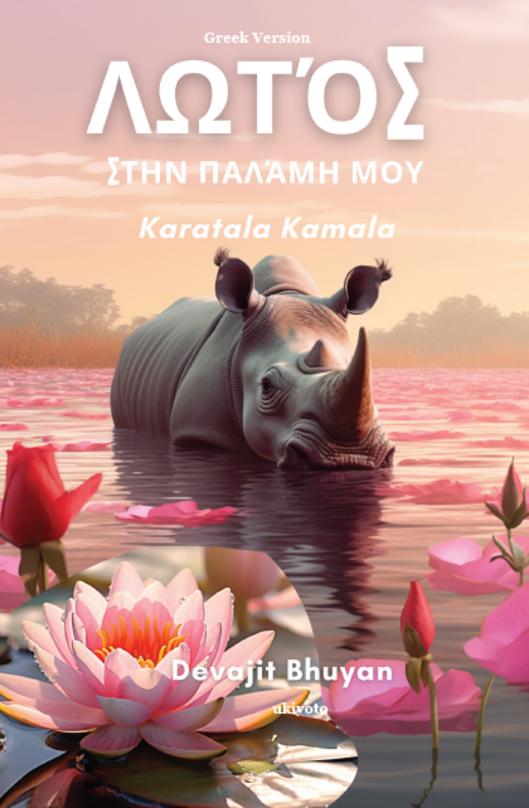 Lotus on my palm Greek Version