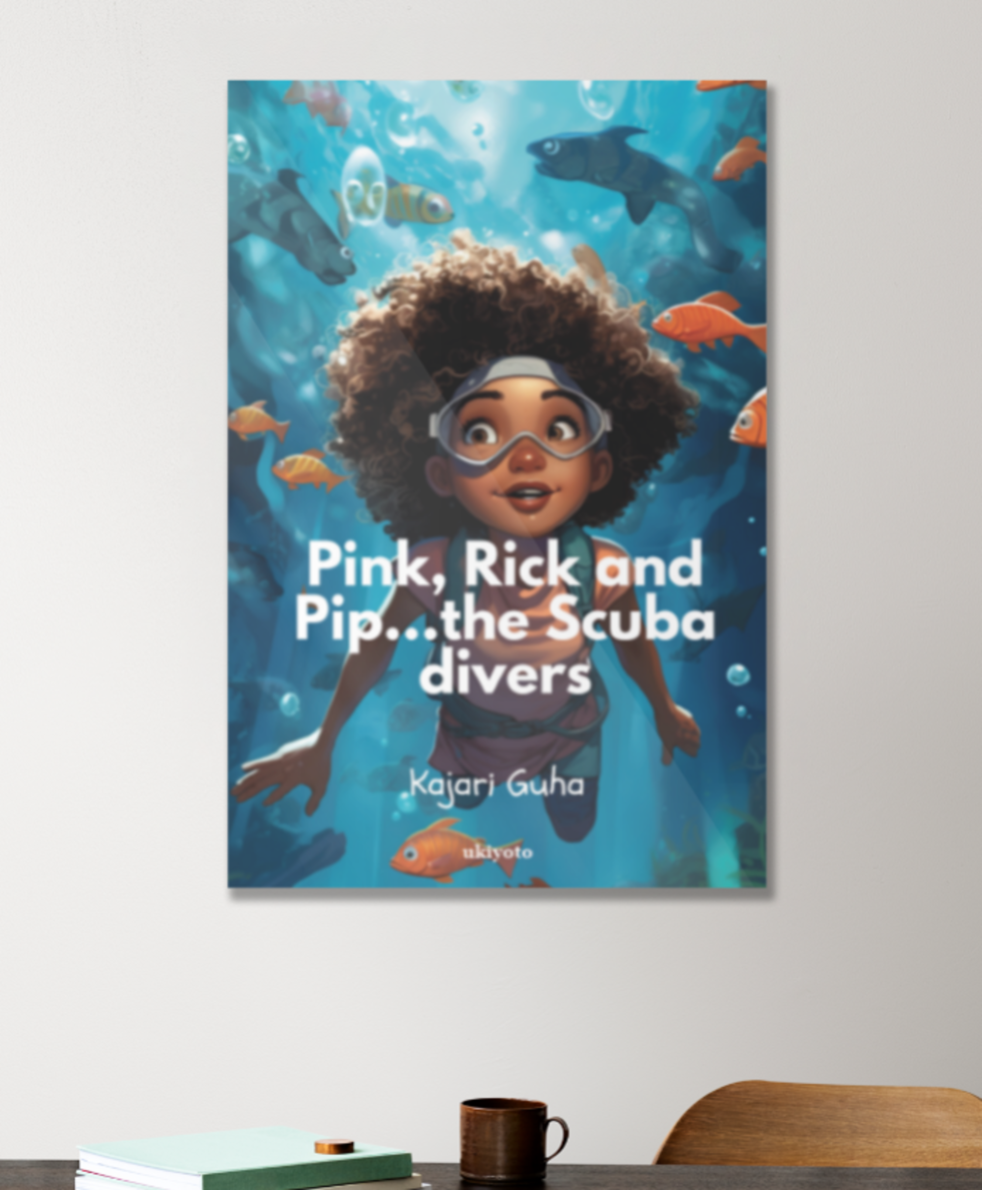 Pink, Pip and Rick...the Scuba Divers! | Acrylic Posters
