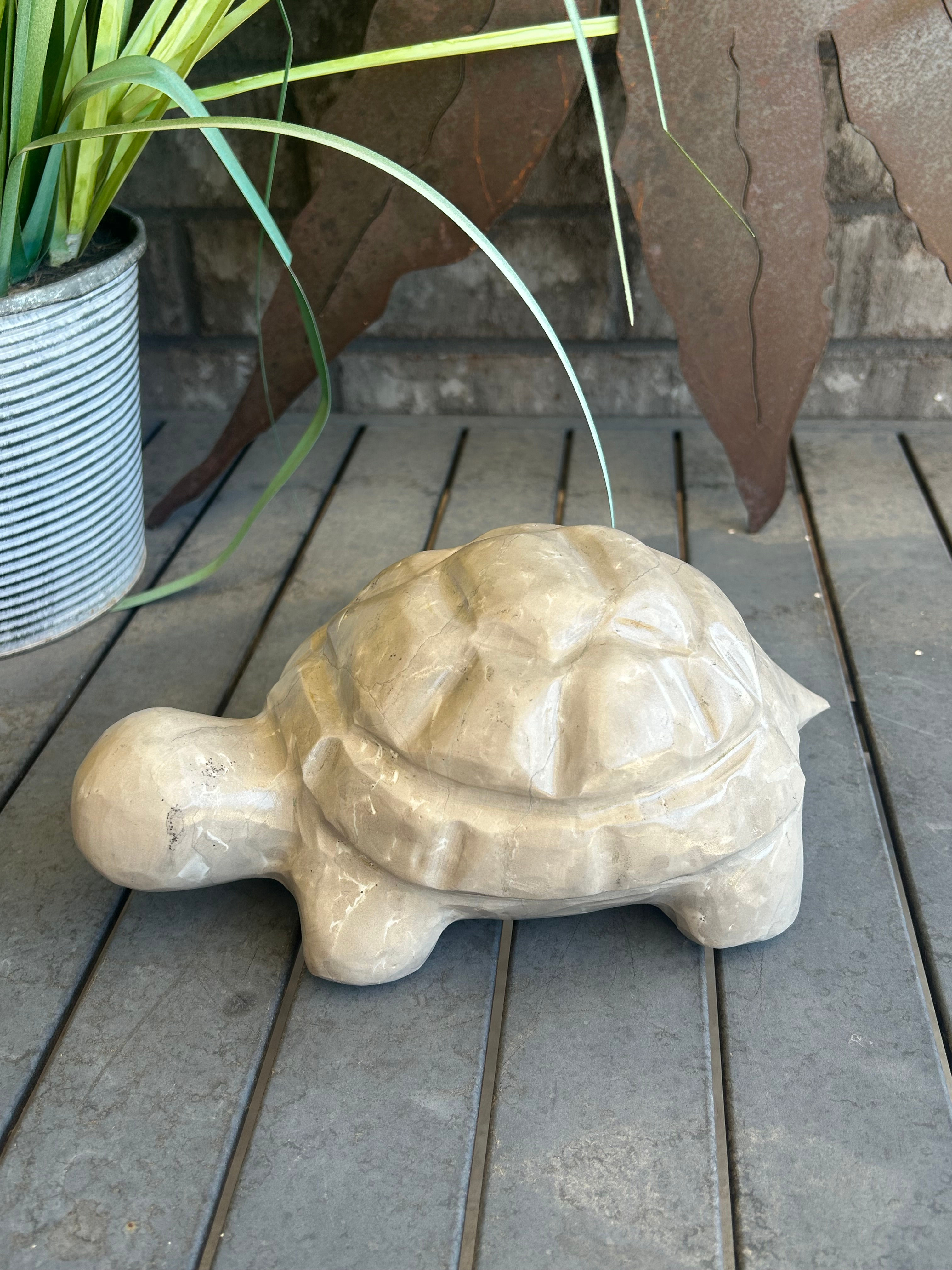 Stone Tortoise Carving
