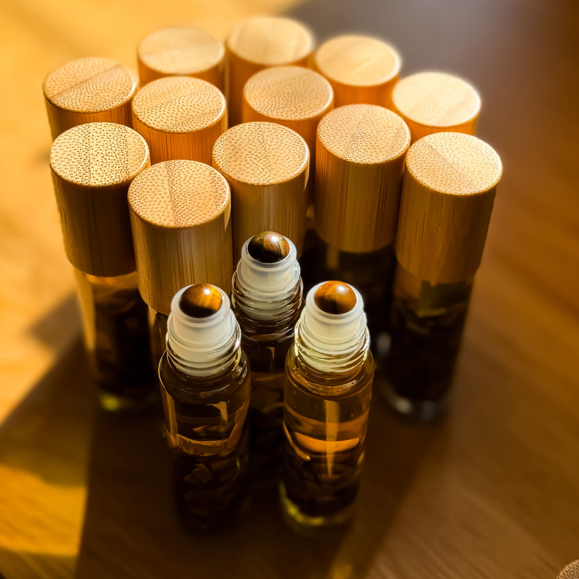 Earthing - Gemstone Aromatherapy Essential Oil Rollerball