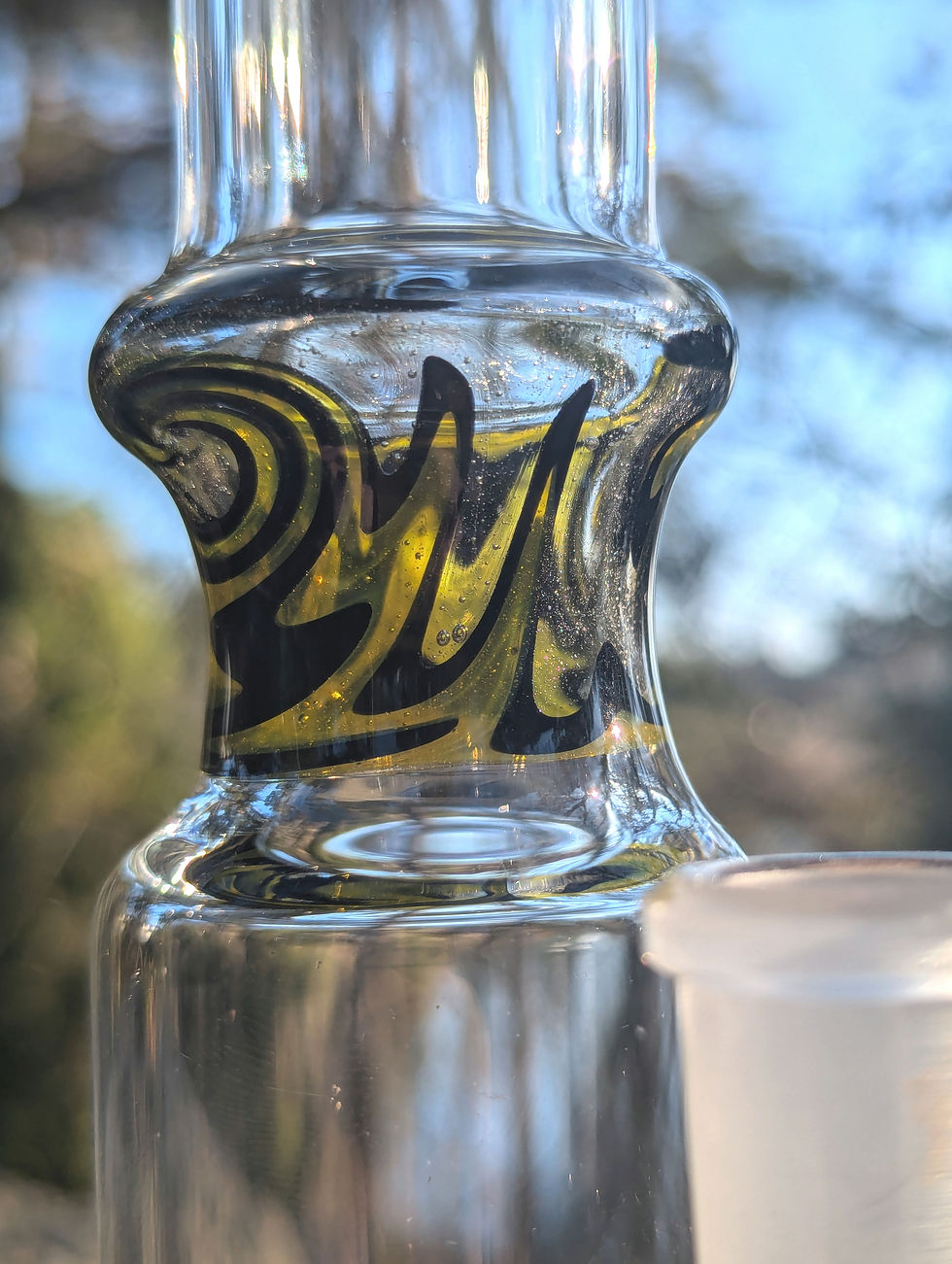 Thumbnail: 12" In-Line (yellow/black wigwag)