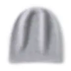 Thumbnail: New Winter Cashmere Knitted Unisex Warm Hat High Quality Solid Leisure Sleeve
