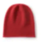 Thumbnail: New Winter Cashmere Knitted Unisex Warm Hat High Quality Solid Leisure Sleeve