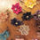 Thumbnail: Small SatinFlowers on Mini Clothes Pin