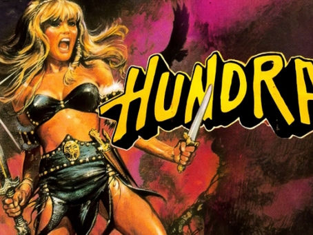 Hundra, um filme de mulher guerreira mais Red sonja que o próprio filme da Red sonja