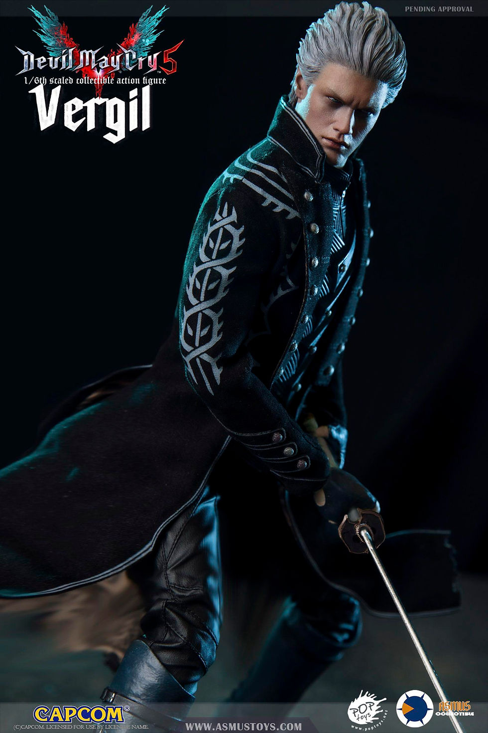 Thumbnail: Asmus Toys DMC500 THE DEVIL MAY CRY SERIES : VERGIL (DMC V) 1/6 Figure (Normal)