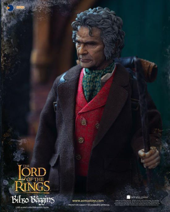 Thumbnail: Asmus Toys LOTR31 The Lord Of The Rings Bilbo Baggins (Old) 1/6 Figure