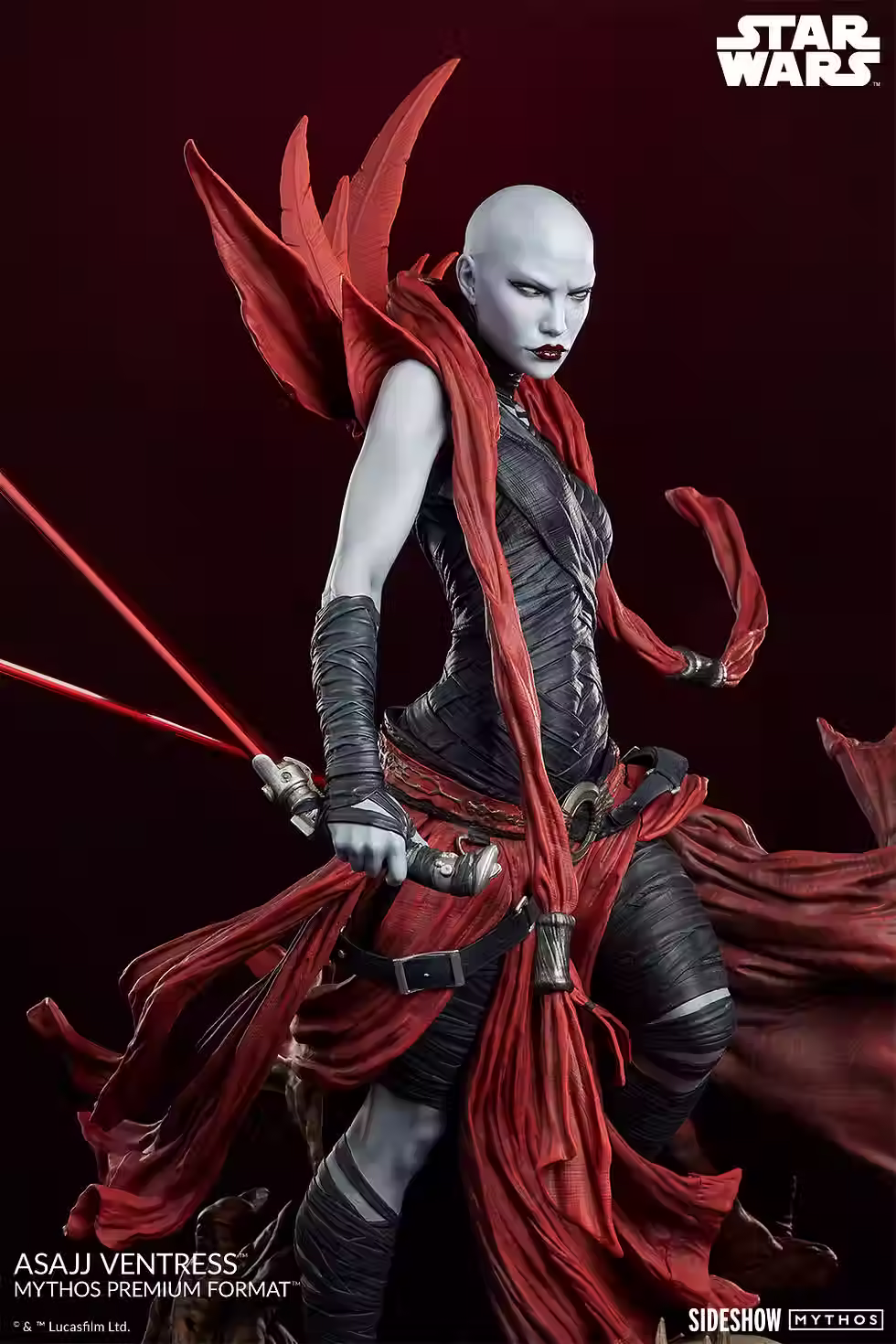 Thumbnail: Sideshow 3002353 Asajj Ventress Mythos Premium Format Figure 5