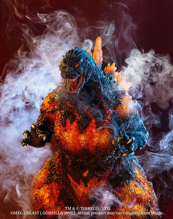 EZHOBI Burning Godzilla 1995 Deluxe Version (30th Anniversary
