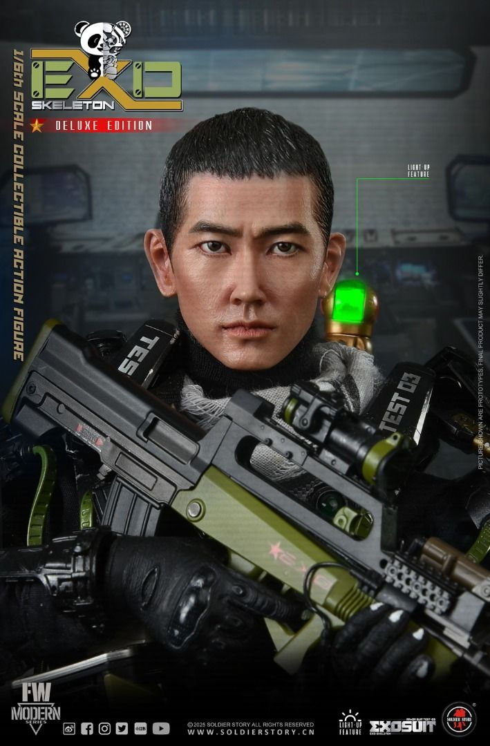 Thumbnail: SOLDIER STORY SS142 EXO-Skeleton Armor Suit Test -03 Panda Division (Deluxe) 6