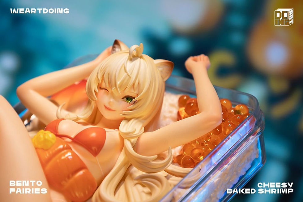 Thumbnail: WeArtDoing Bento Fairies - Cheesy Baked Shrimp 7