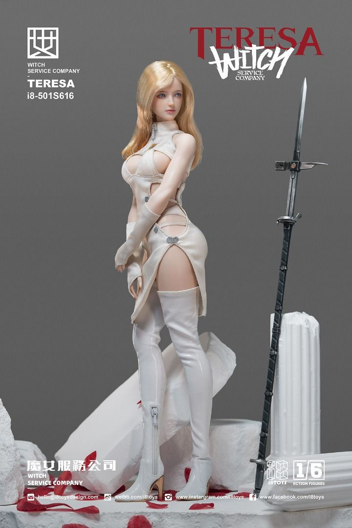 Thumbnail: i8TOYS i8-501S616 Witch Service Company Teresa 1/6 Figure 2