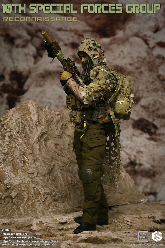 Easy&Simple 26063 10TH SPECIAL FORCES GROUP Reconnaissance 1