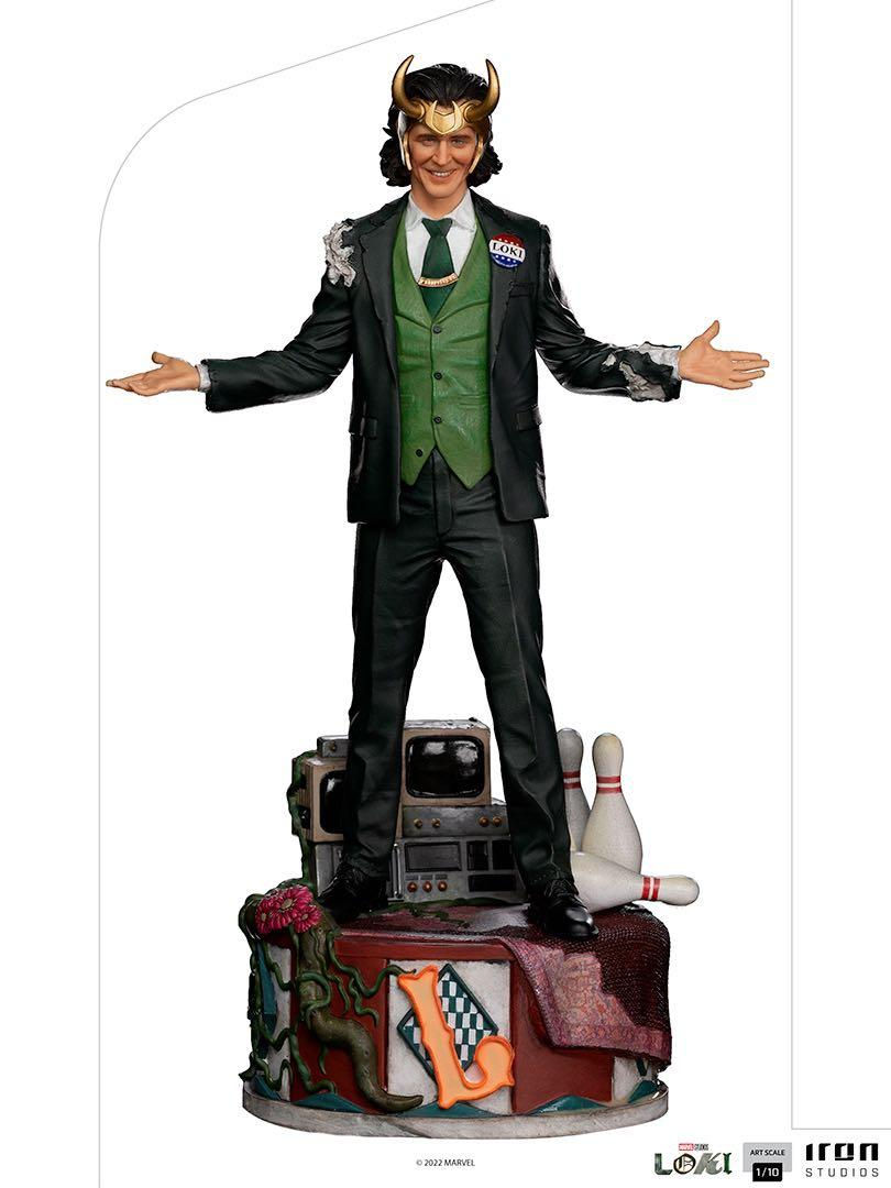 Thumbnail: Iron Studios Loki President Variant Art Scale 1/10 Statue
