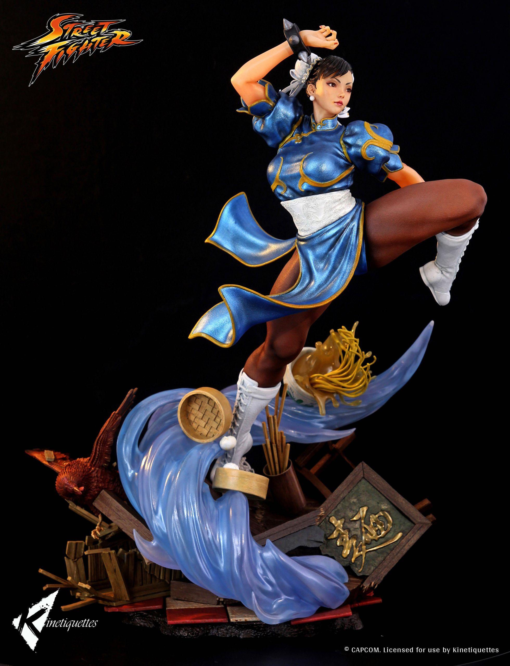 Kinetiquettes Chun Li - The Strongest Woman In The World 1/4 Statue
