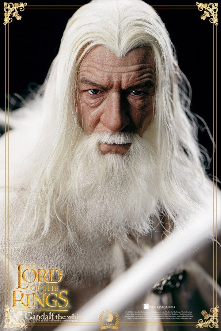 Thumbnail: Asmus Toys LOTR003 LOTR Gandalf The White 1/6 Figure