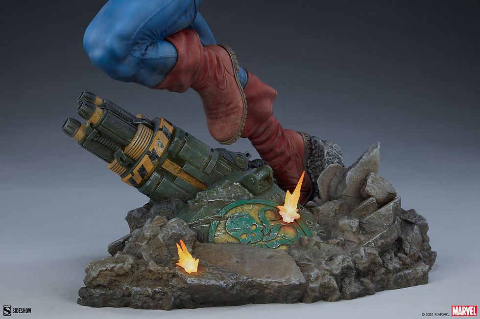 Thumbnail: Sideshow SS300765 Captain America Premium Format Figure