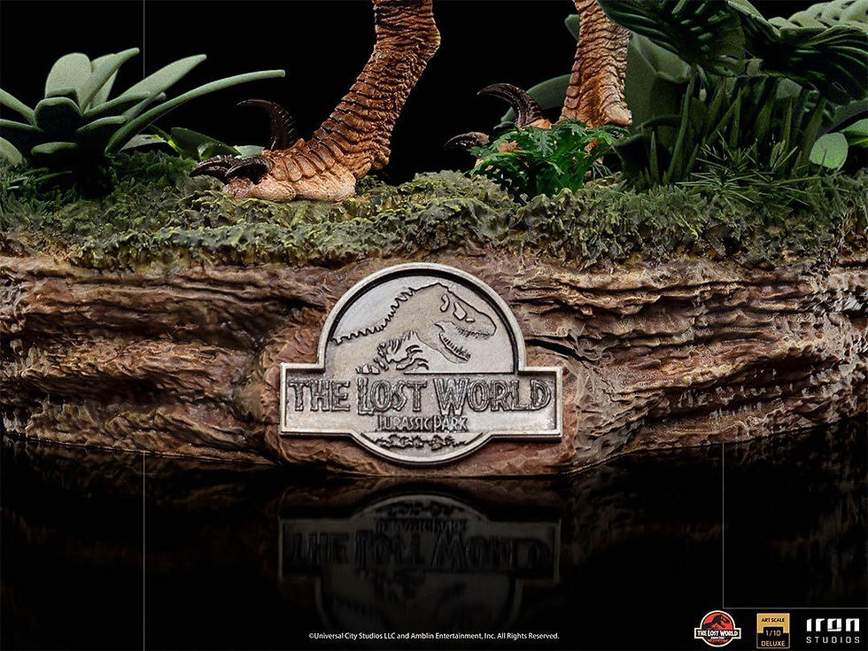 Thumbnail: Iron Studios Velociraptor (Deluxe) – Jurassic Park: The Lost World 1/10 Statue
