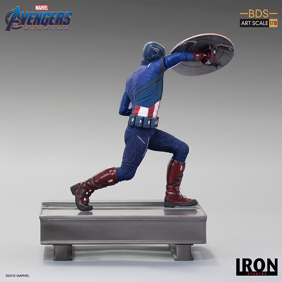 Thumbnail: Iron Studios Captain America 2012 BDS Art Scale 1/10 – Avengers: Endgame