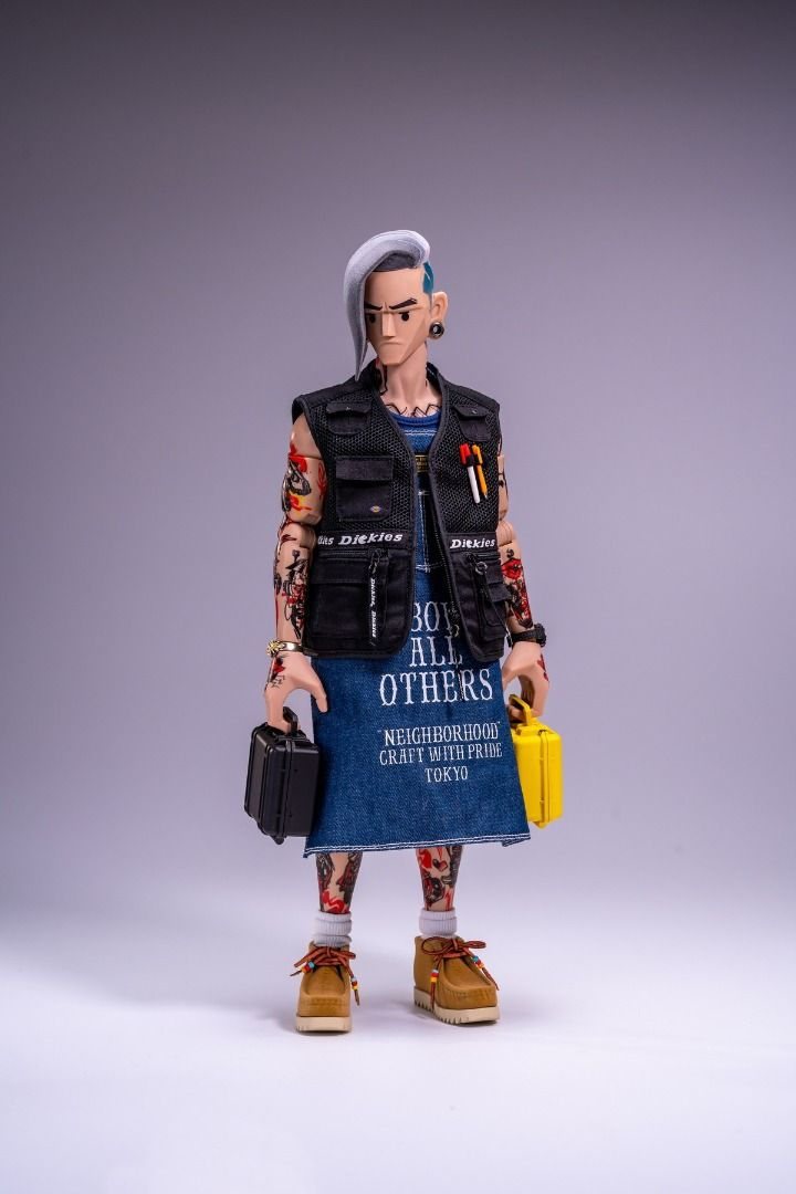 Thumbnail: trickyMan12 Tattoo Artist 1/6 Figure 3