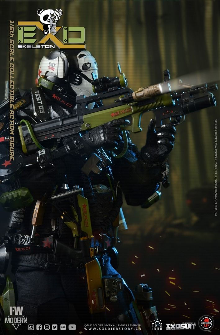 Thumbnail: SOLDIER STORY SS142 EXO-Skeleton Armor Suit Test -03 Panda Division (Standard) 5
