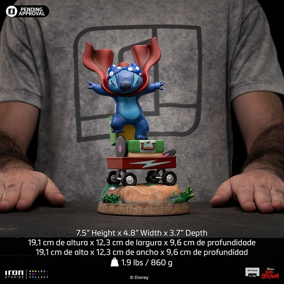 Thumbnail: Iron Studios Lilo & Stitch Art Scale 1/10 Statue 4