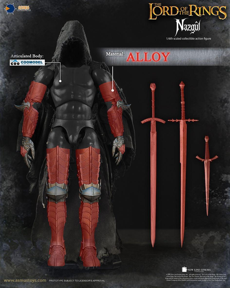 Thumbnail: Asmus Toys LOTR005V2 The Lord Of The Rings Series: Nazgul 1/6 Figure
