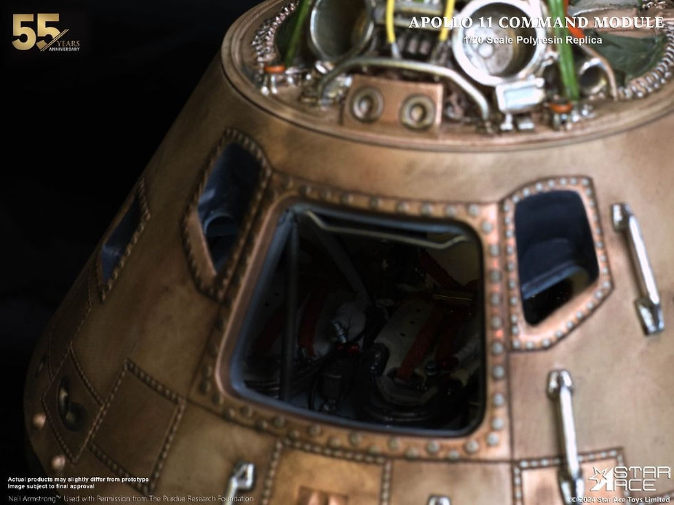 Thumbnail: Star Ace Toys SA0144 Apollo11 Command Module (DX) 8