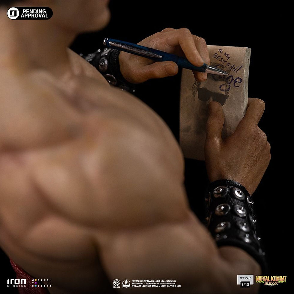 Thumbnail: Iron Studios Johnny Cage - Mortal Kombat - Art Scale 1/10 Statue 6