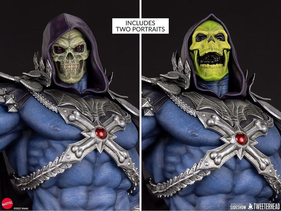 Thumbnail: Sideshow 911390 Skeletor Legends Maquette by Tweeterhead