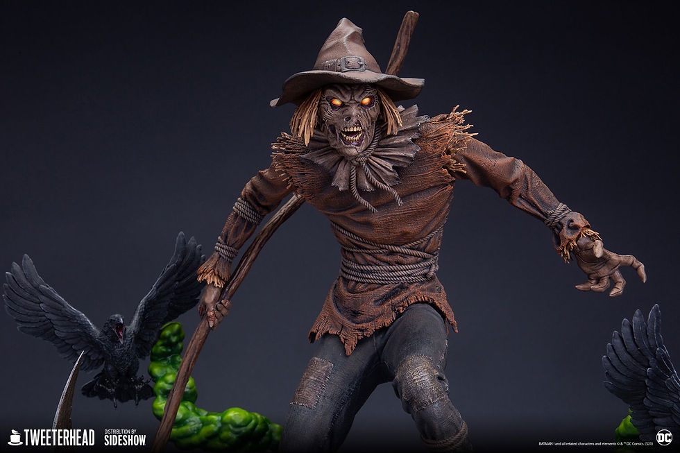 Thumbnail: Sideshow Scarecrow Maquette by Tweeterhead