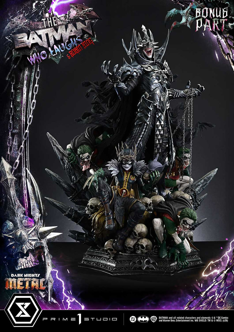 Thumbnail: Prime 1 Studio The Batman Who Laughs & Robin King (Deluxe Bonus Version) 1