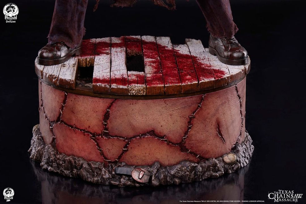 Thumbnail: Sideshow 9127962 Leatherface - Deluxe Edition Quarter Scale Statue by PCS 7