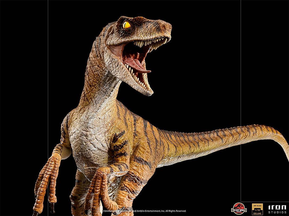 Thumbnail: Iron Studios Velociraptor (Deluxe) – Jurassic Park: The Lost World 1/10 Statue