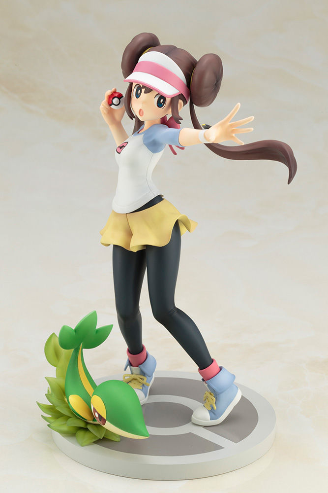 Thumbnail: Kotobukiya Pokemon Rosa with Snivy ARTFX J 1/8 Statue