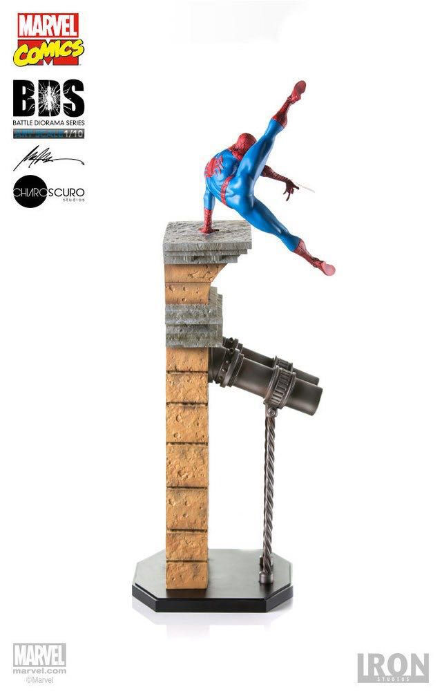 Thumbnail: Iron Studios 1/10 art scale Spiderman bg Raphael Albuquerque