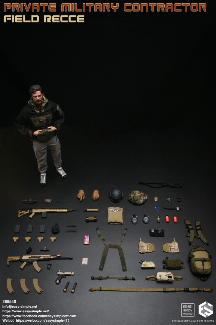 Thumbnail: Easy&Simple 26055S Private Military Contractor Field Recce 10
