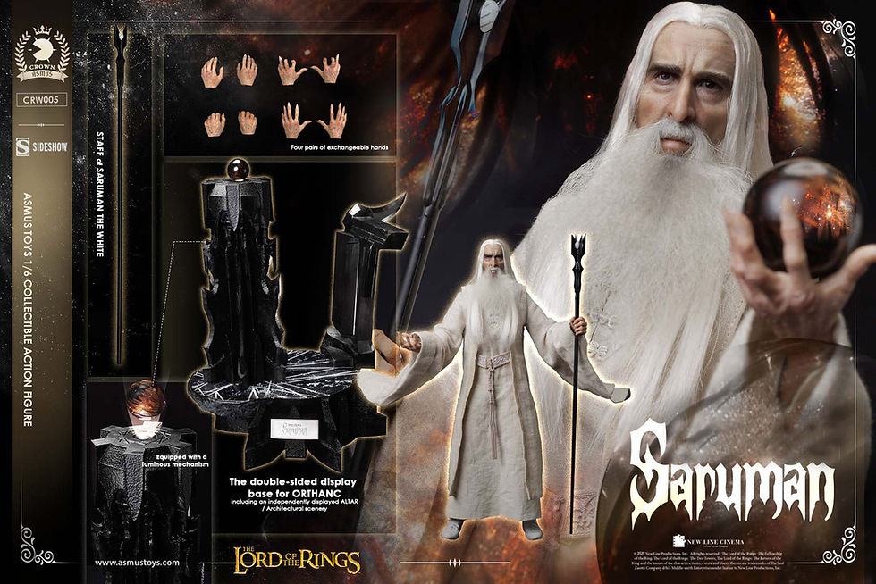 Thumbnail: Asmus Toys CRW005 Saruman - LOTR Lord of the Rings 7