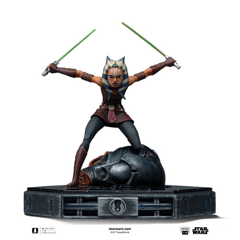Thumbnail: Iron Studios Ahsoka Tano - Star Wars: Clone Wars - Art Scale 1/10 Statue 6