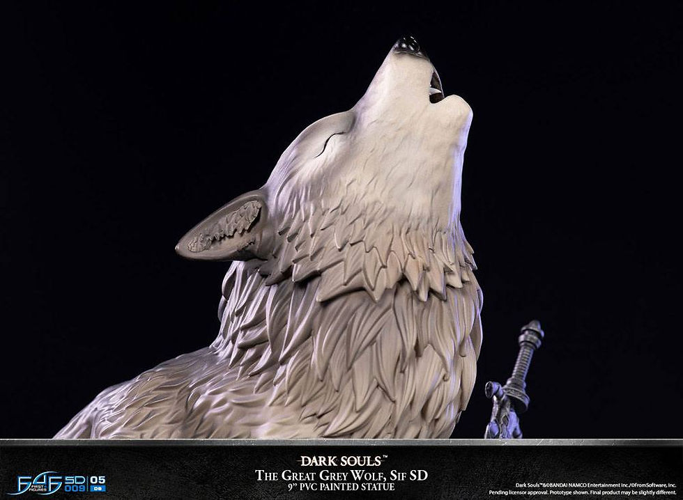 Thumbnail: First 4 Figures F4F Dark Souls: Sif the Great Grey Wolf SD (Standard Edition) 8