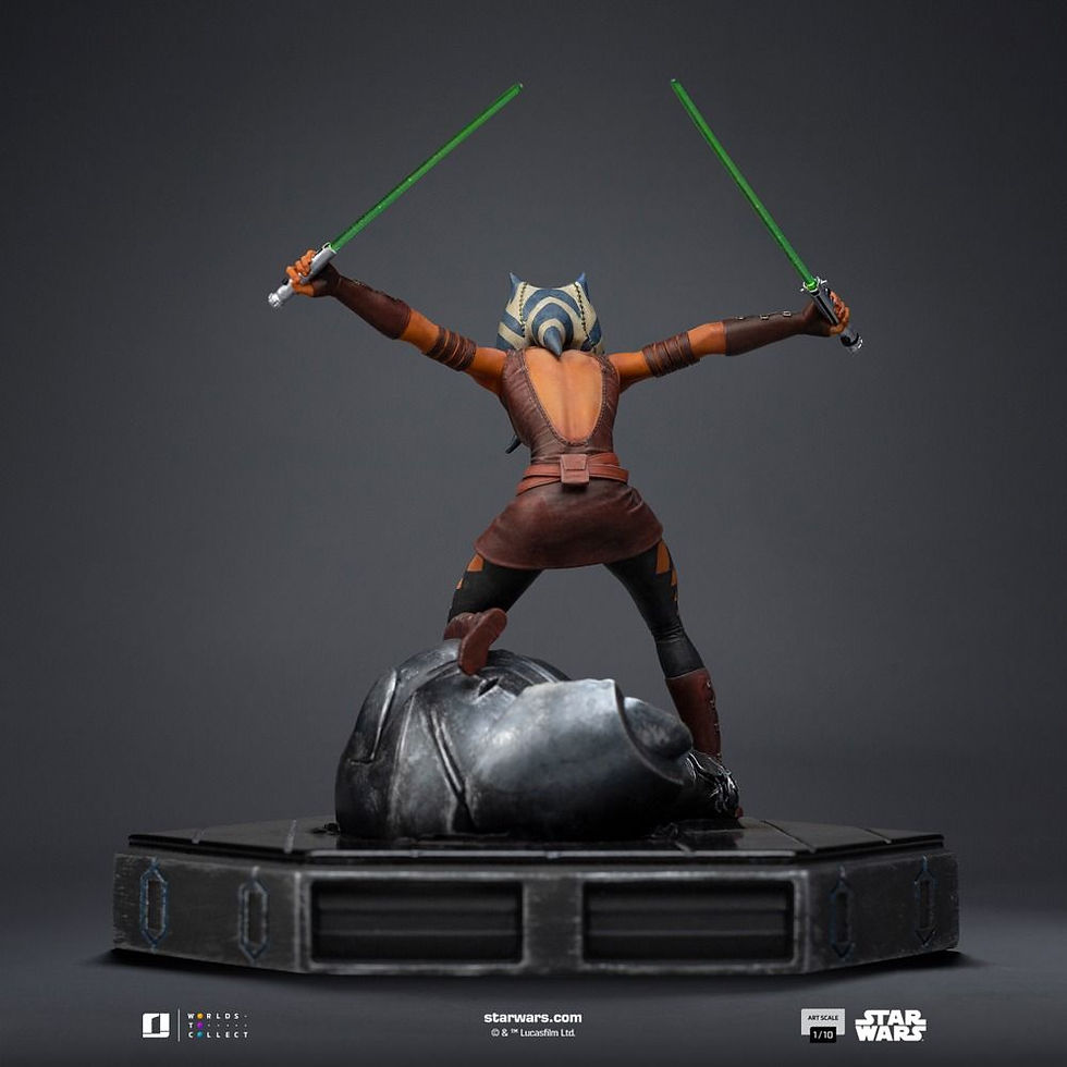 Thumbnail: Iron Studios Ahsoka Tano - Star Wars: Clone Wars - Art Scale 1/10 Statue 2