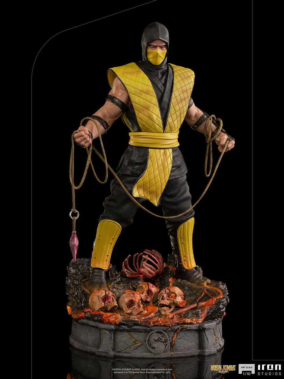 Thumbnail: Iron Studios Mortal Kombat 1/10 Art Scale Scorpion Statue