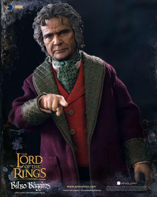 Thumbnail: Asmus Toys LOTR31 The Lord Of The Rings Bilbo Baggins (Old) 1/6 Figure