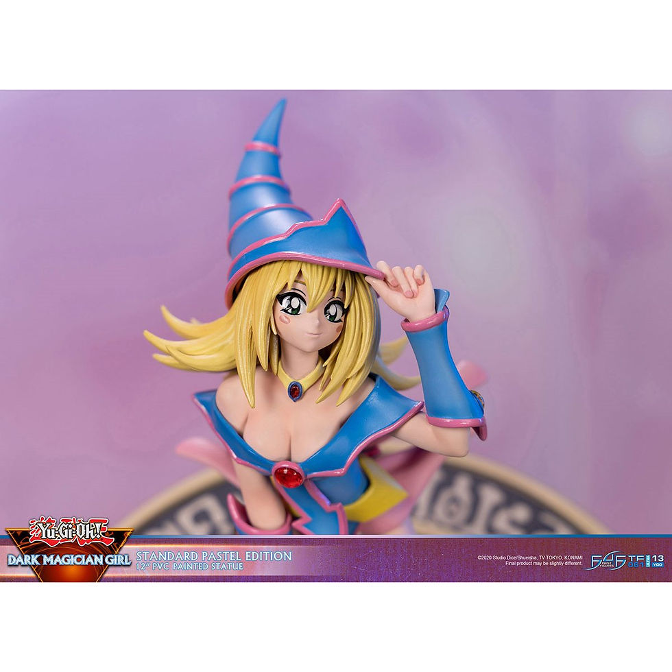 Thumbnail: First 4 Figures F4F Yu-Gi-Oh! Dark Magician Girl Standard Pastel Edition Statue 9