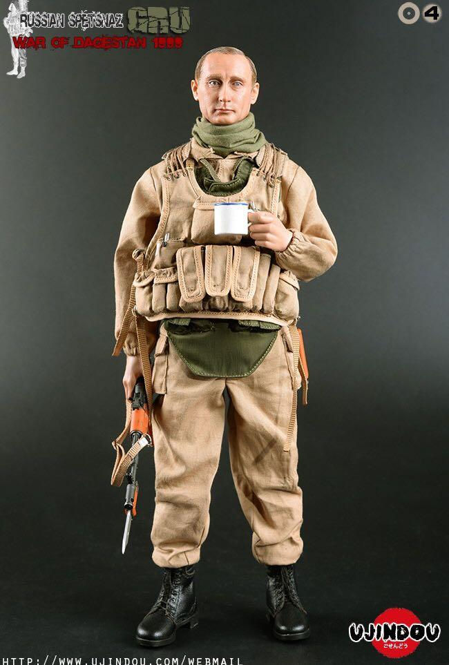 Thumbnail: UJINDOU UD9004 Russian Spetsnaz GRU War of Dagestan 1999 1/6 Figure