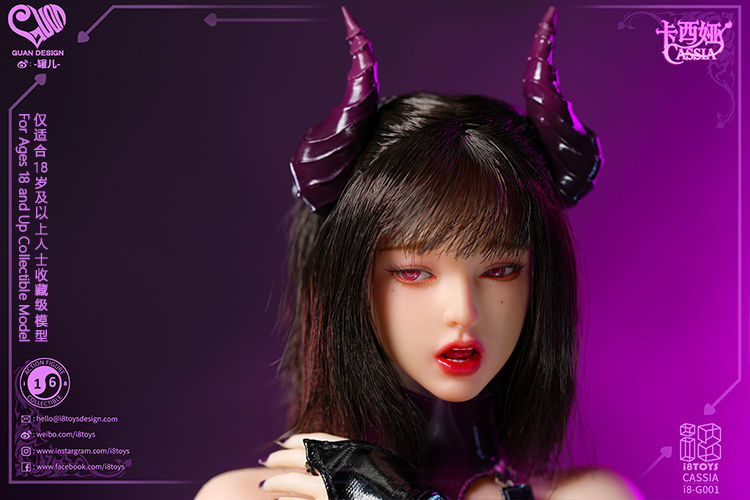 Thumbnail: i8TOYS i8-G001 Cassia the Purple Succubus 1/6 Figure 6