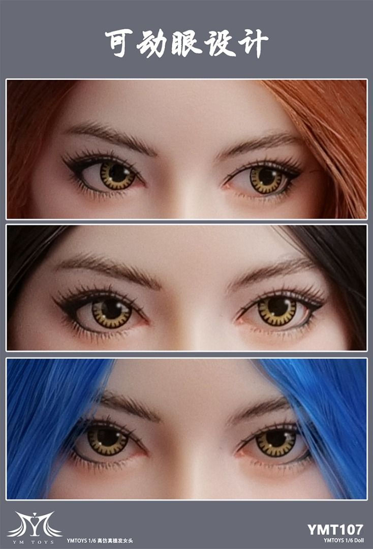Thumbnail: YMTOYS YMT107 Menglu 1/6 Headsculpt 9