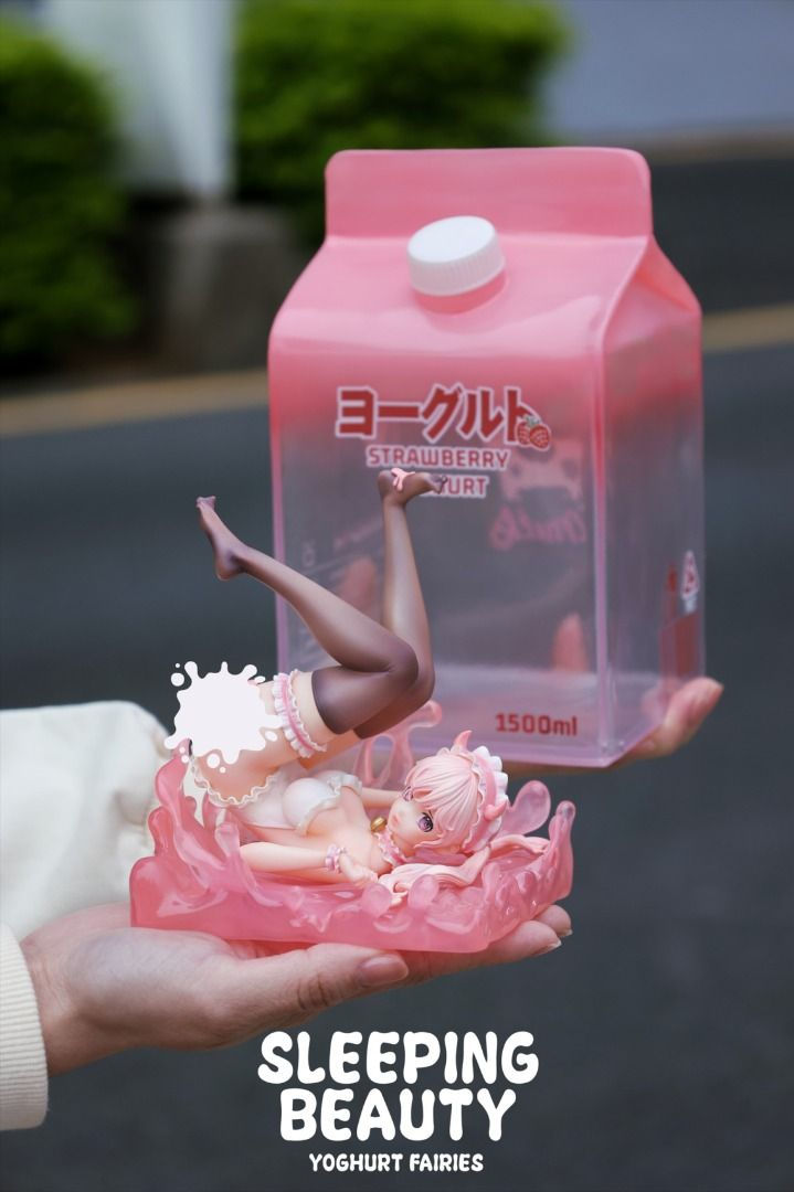 Thumbnail: WeArtDoing Yoghurt Fairies - Strawberry Dreamscape 9