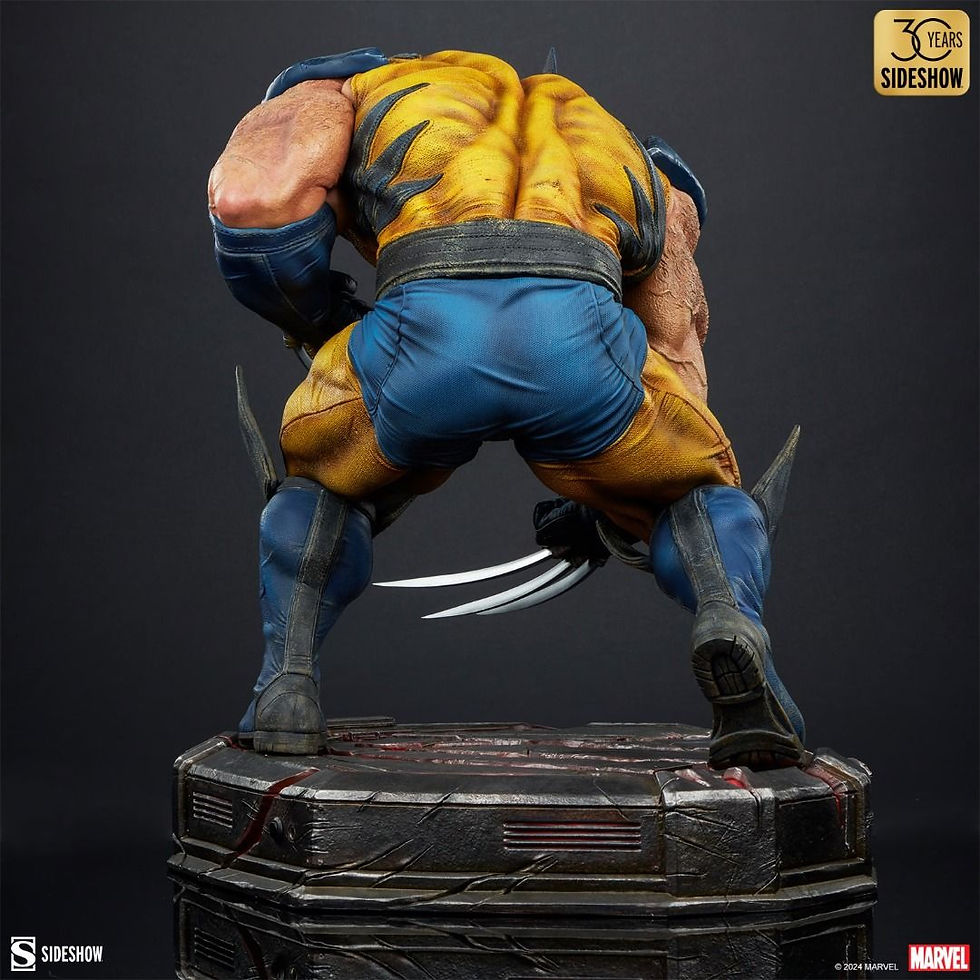 Thumbnail: Sideshow 300847 Wolverine: Berserker Rage Statue 5