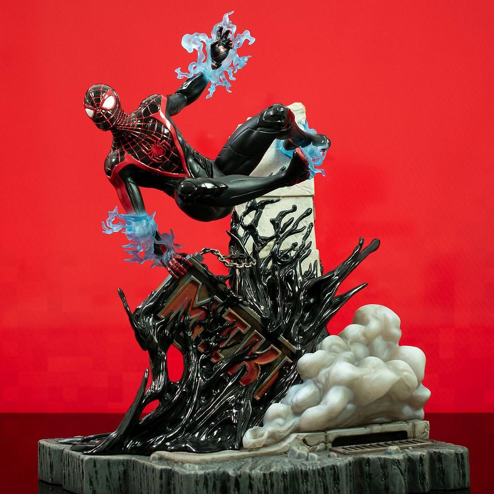 Diamond Select Marvel Gamerverse Gallery Spider-Man 2 Miles Morales Statue 1